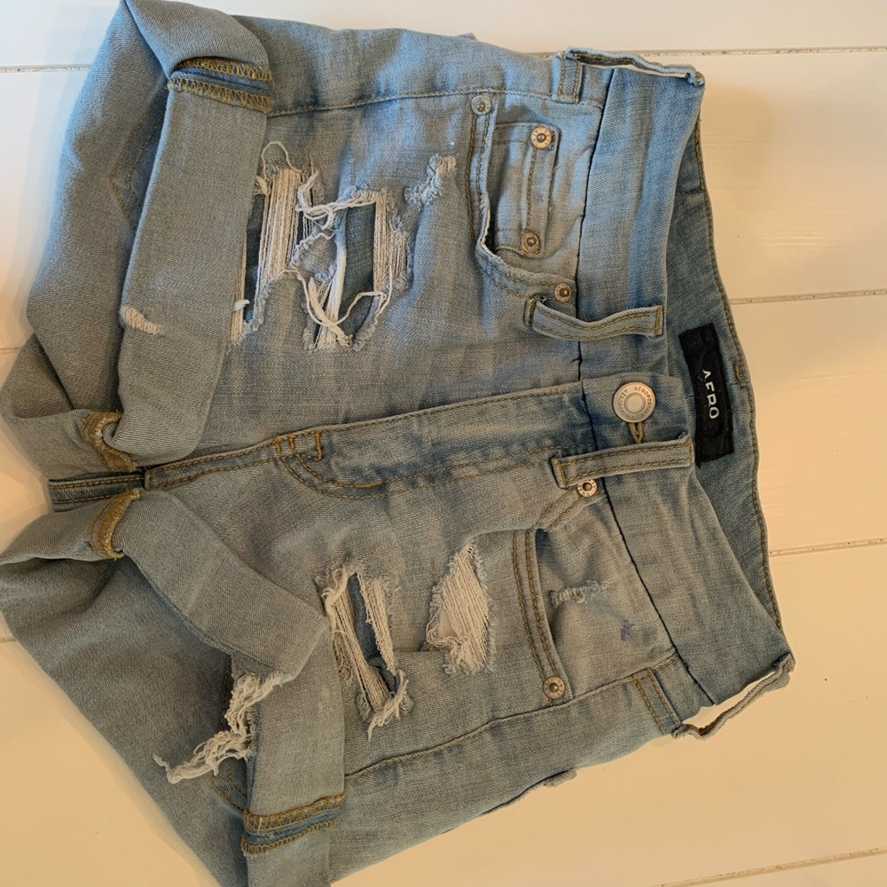 jean shorts